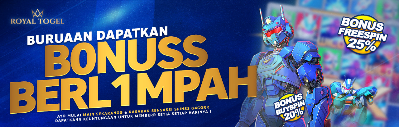 freespin 25% dan buyspin 20% royaltogel